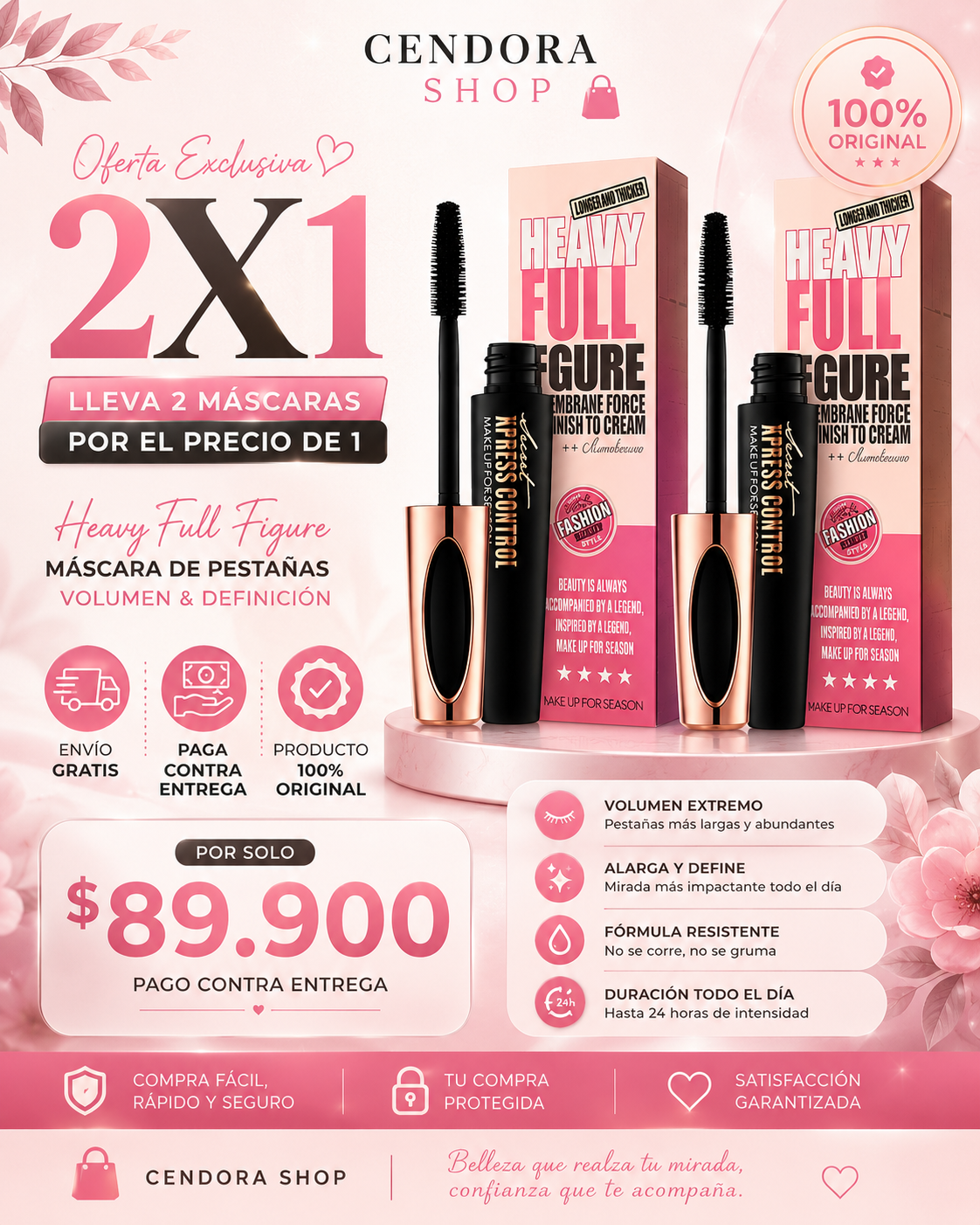 Pestañina heavy full original