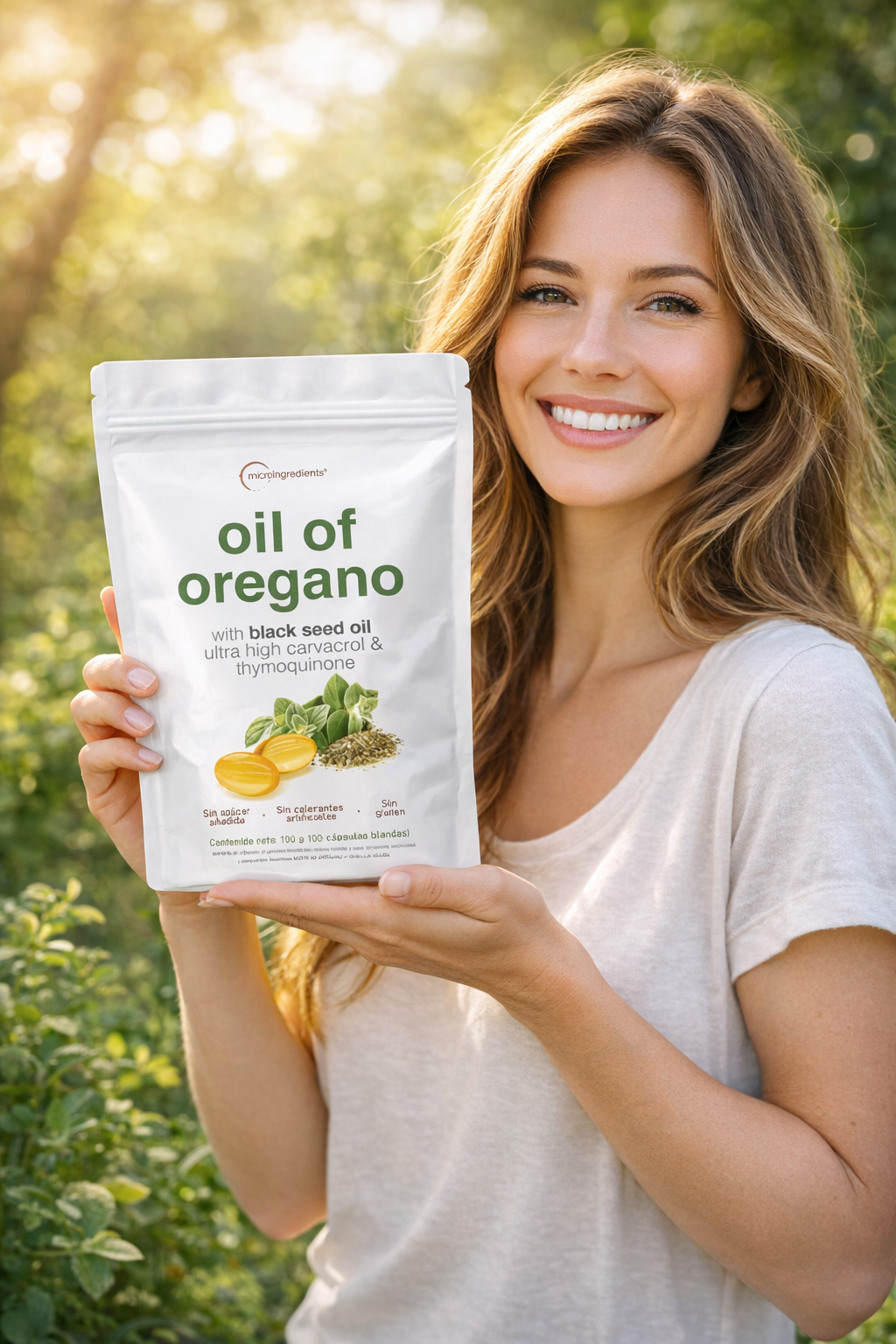 CAPSULAS ACEITE DE OREGANO: 300 Capsulas + 6 LIBROS VIRTUALES GRATIS