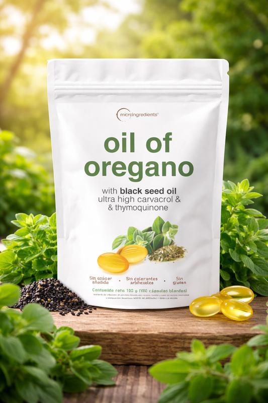 CAPSULAS ACEITE DE OREGANO: 300 Capsulas + 6 LIBROS VIRTUALES GRATIS