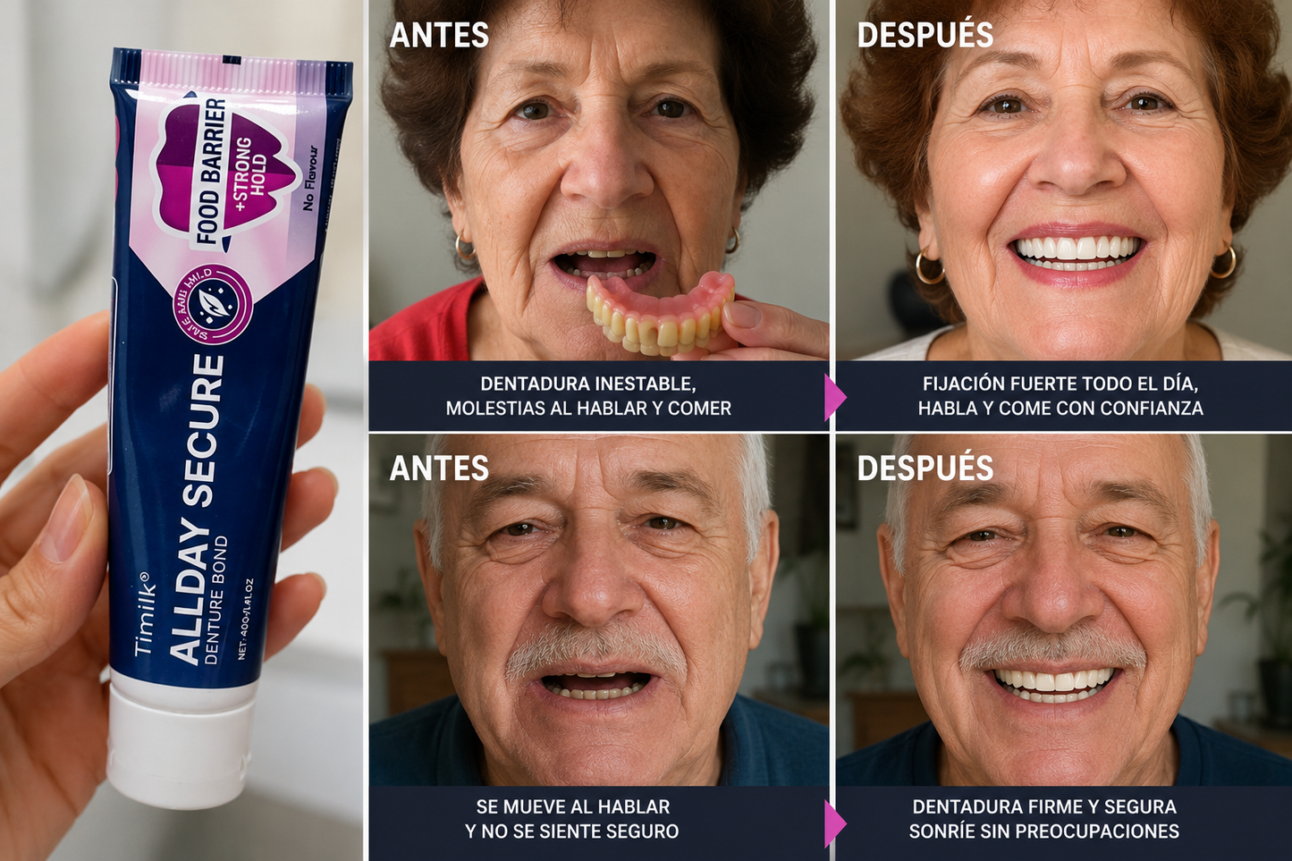 All day: Adhesivo para prótesis dental - Paga Al Recibir  🫂  😁 🦷