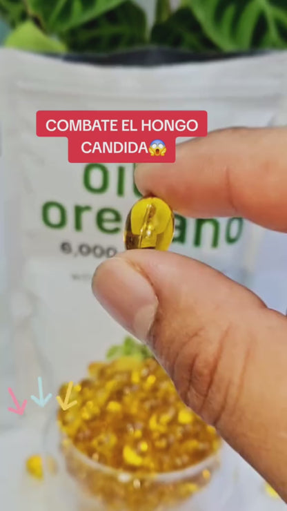 CAPSULAS ACEITE DE OREGANO: 300 Capsulas + 6 LIBROS VIRTUALES GRATIS